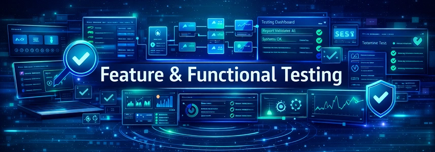 Feature and functional testing services